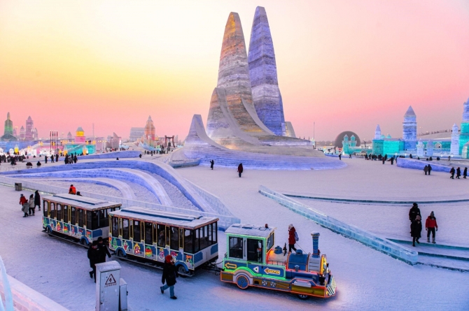 Tour Cáp Nhĩ Tân – Làng Tuyết – Mẫu Đơn Giang – Thế giới băng tuyết – Trùng Khánh 7 Ngày 7 Đêm