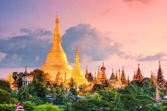 TOUR MYANMAR - YANGON - BAGO - GOLDEN ROCK 4N3Đ