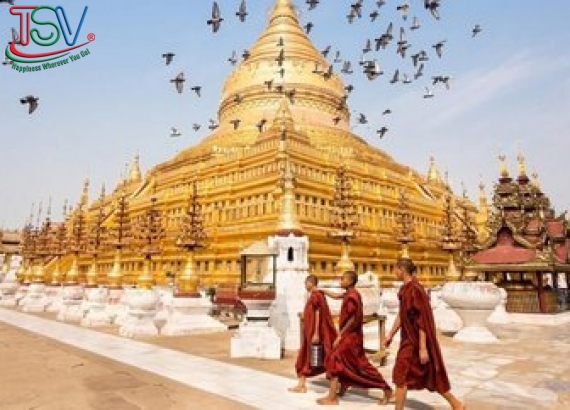 TOUR MYANMAR - YANGON - BAGO - GOLDEN ROCK 4N3Đ